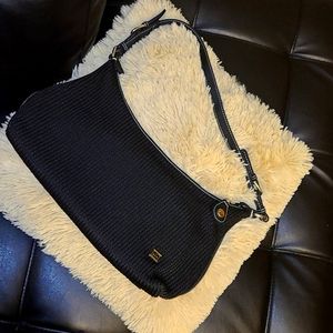 The Sak Black Crochet Bag